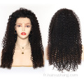 Wig en gros en dentelle frontale perruques de cheveux humains pour femmes noires 22 pouces vendeurs 150% densité de densité perruques avant de la dentelle de cheveux humains